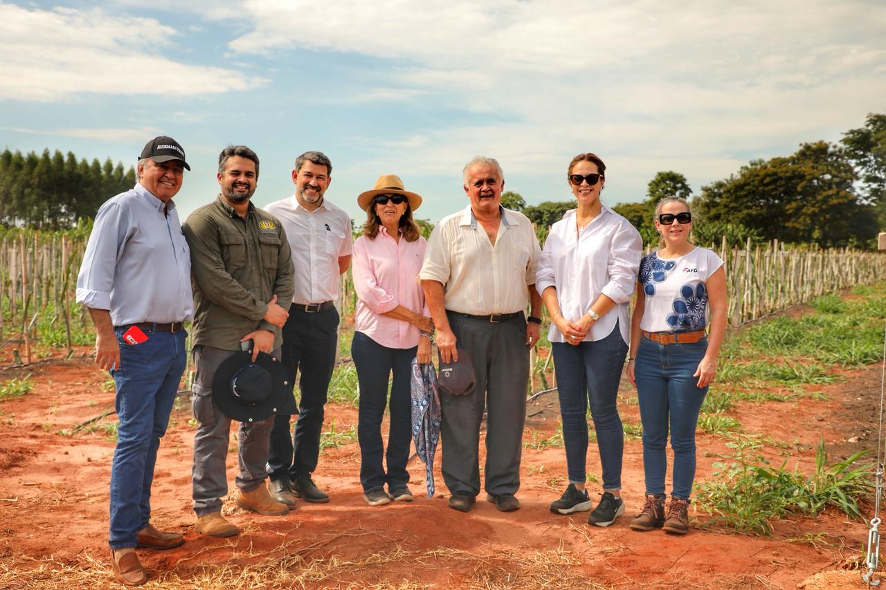 AFD visita finca en San Pedro para...